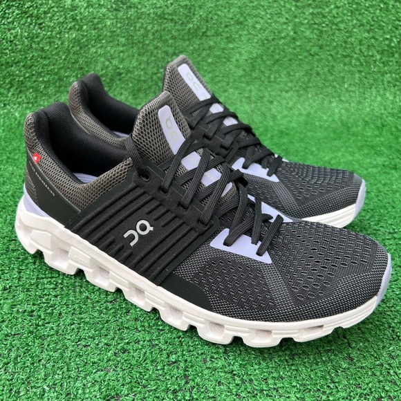 On Running Shoes - ON Women's Cloudswift Running Shoes Black Grey Lavender Purple Size 11 Pre-owned